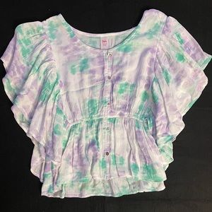 Justice Flutter Blouse - Girls size 12